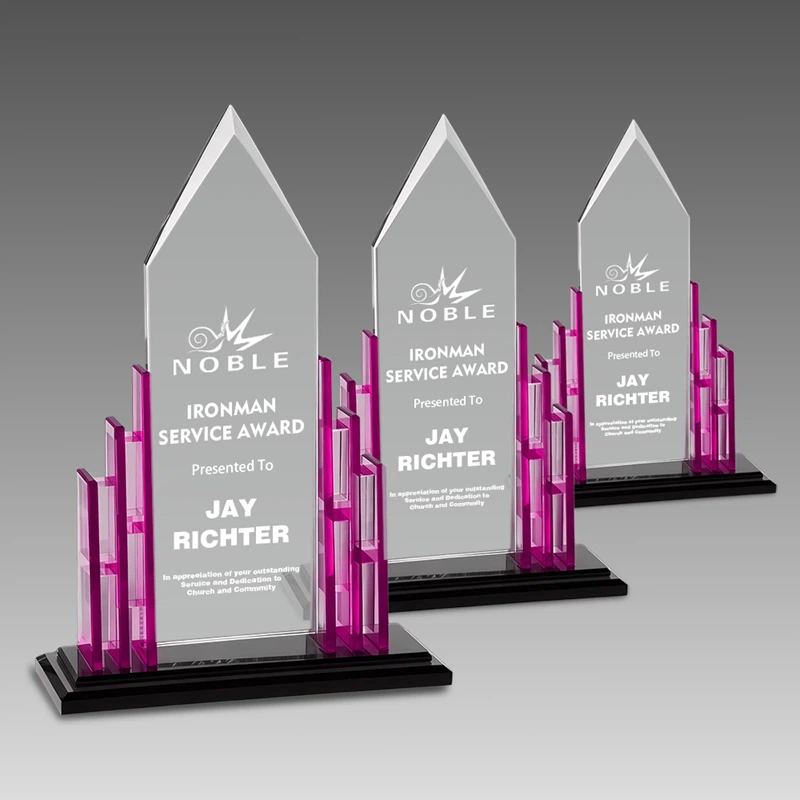 Crystal Regal Tower Plaque Awards manufacturers
