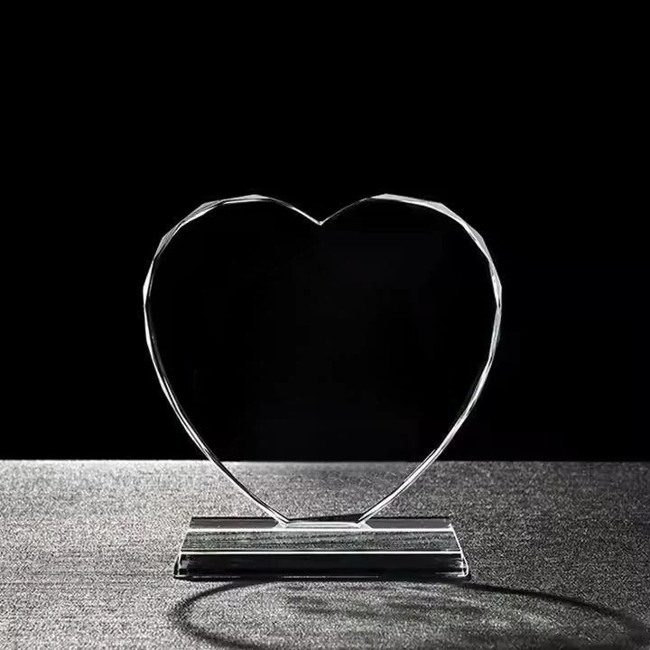Troféu do coração de vidro