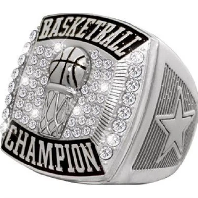 Anéis de campeonato de basquete personalizados